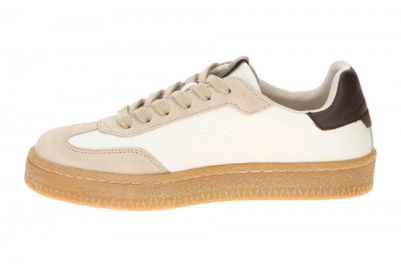 Tamaris Schuhe Sneaker weiß braun 23723