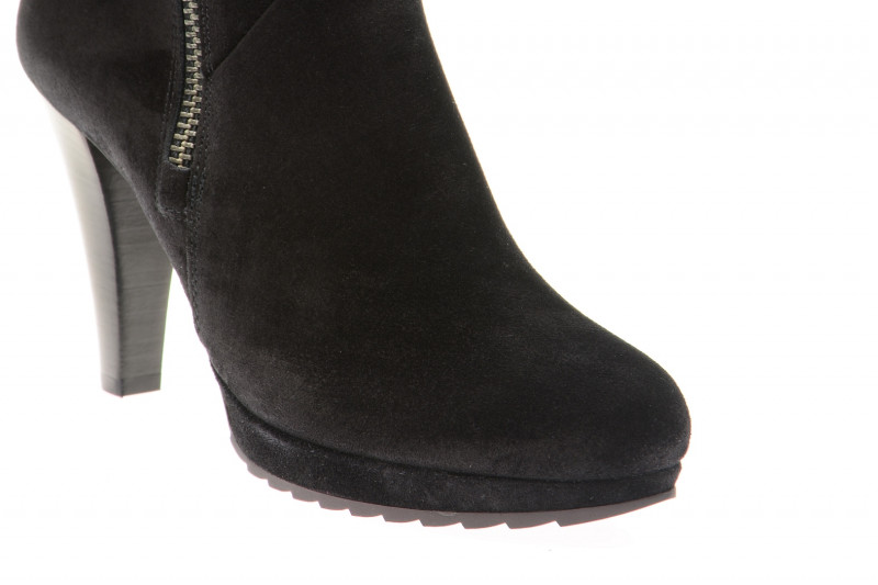 Paul Green Stiefel schwarz Velour - 8606-004