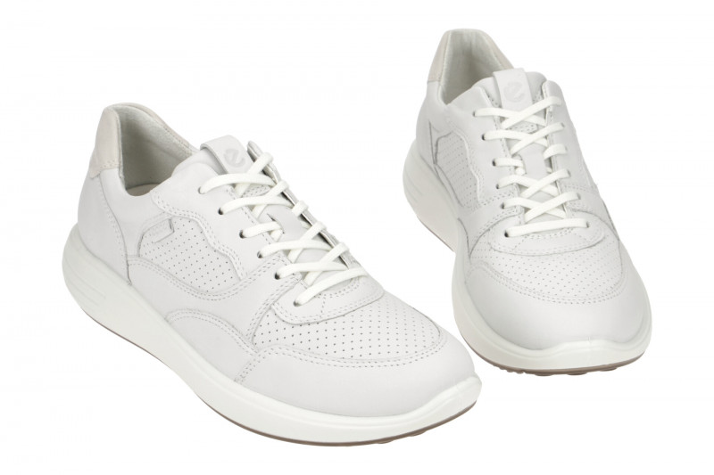 Ecco Soft 7 Runner Schuhe weiß Damen Sneakers