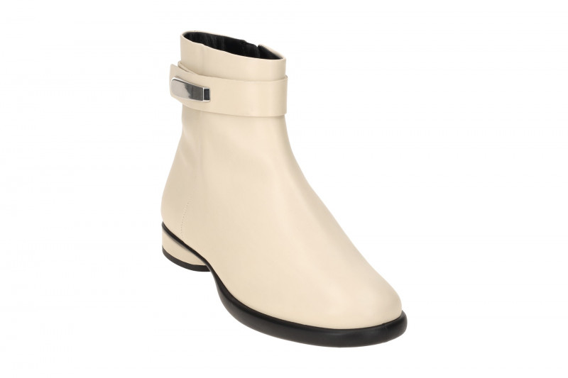 Ecco Sculpted Stiefelette Ankle Boot creme weiß 222353