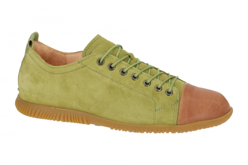 Think Hauki Schnür Schuhe grün braun 779