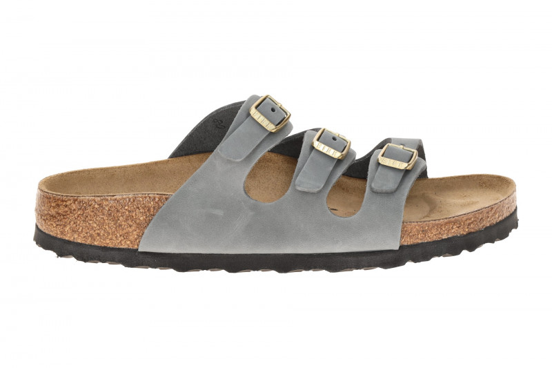 Birkenstock Florida Pantolette blau SCHMAL 1031891