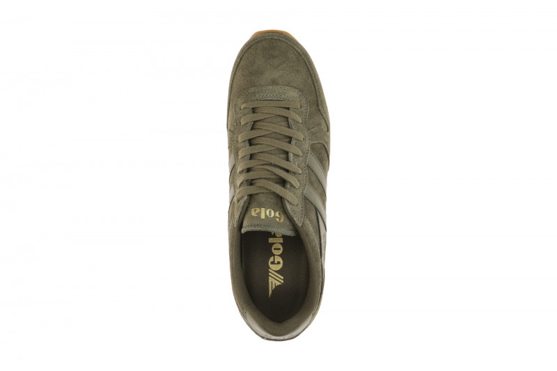 Gola Daytona Schuhe Sneakers grün Herren Velour CMB910KN