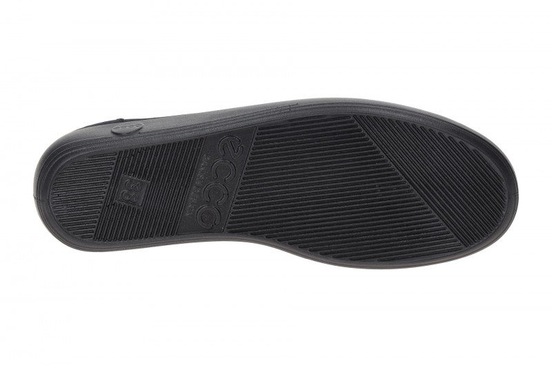 Ecco Soft 2 Schuhe blau nightsky Damen Schnürer