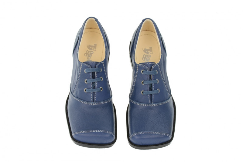 Tiggers Schuhe Yvonne in blau Karree Form