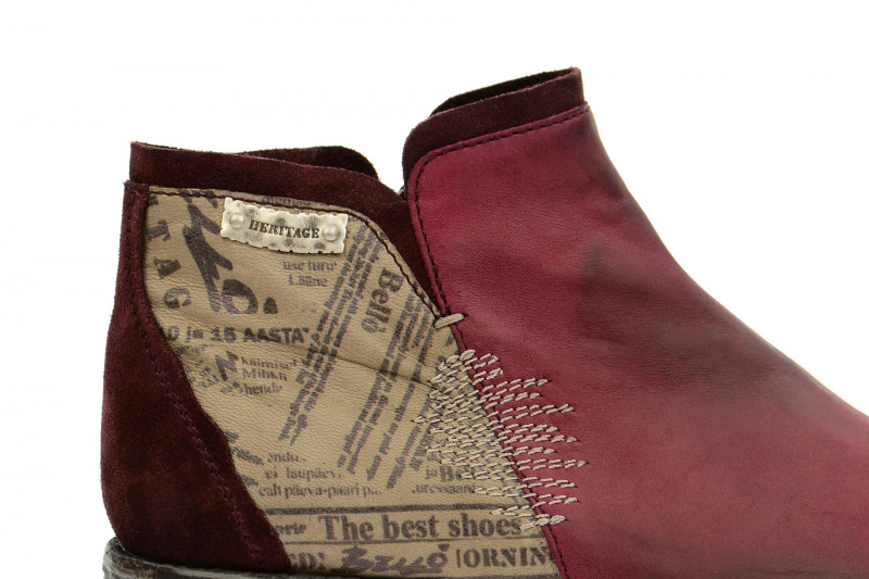 Bello Stiefelette rot chianti HE133