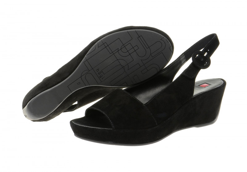 Högl Sandale schwarz Wildleder 3222