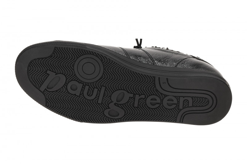 Paul Green Winter Schuhe Sneaker schwarz Warmfutter 5445