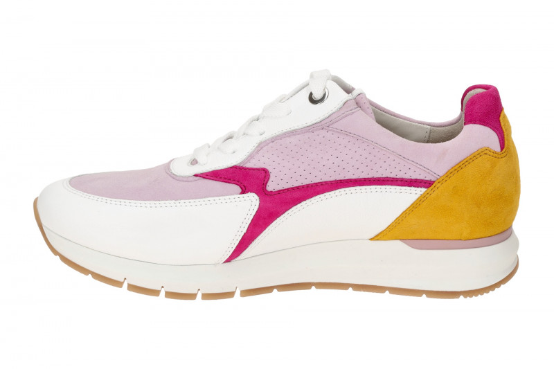 Gabor comfort Schuhe Sneaker weiß rosa 46.355.25