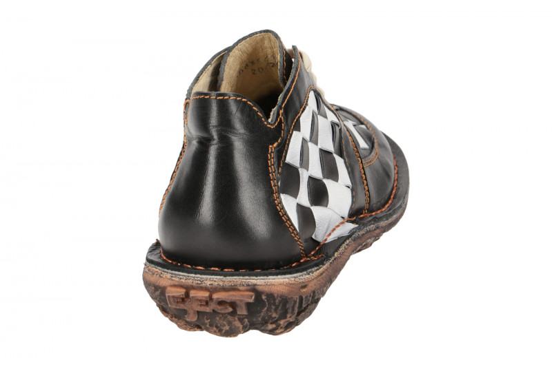 Eject Dunas Schuhe schwarz weiß Karo Herren 10036