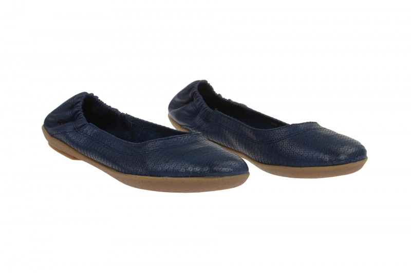 camel active Ballerinas Bamboo blau 800.70.11