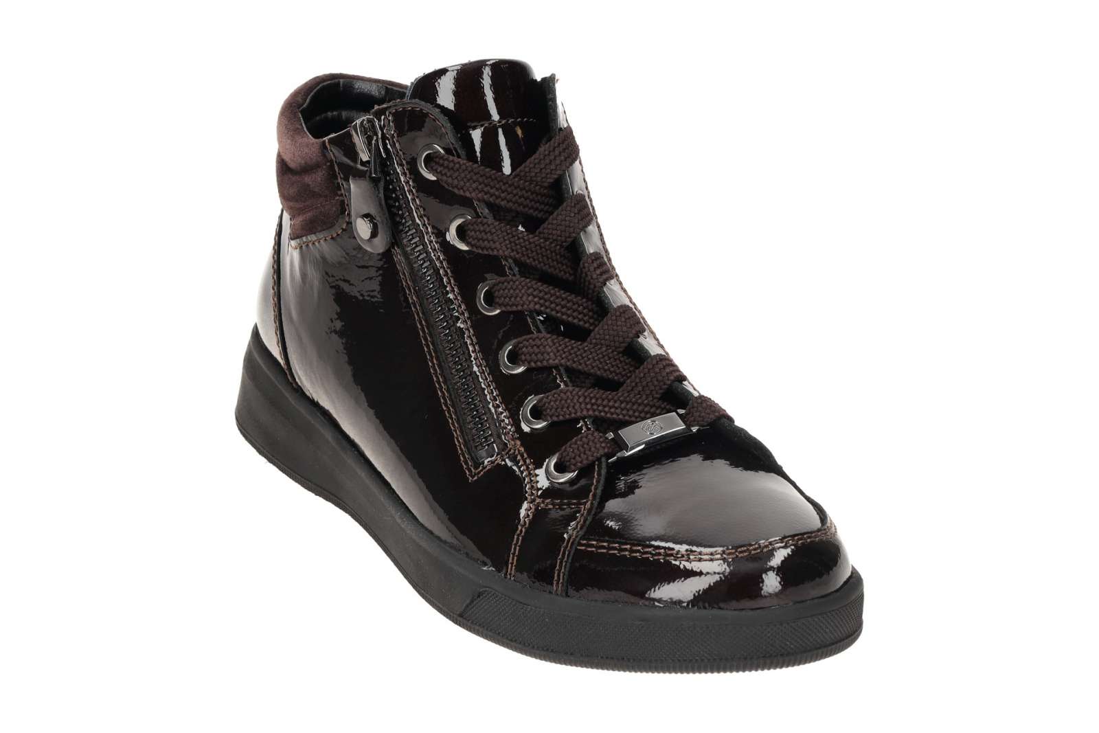 ARA Sneaker Damen – Mid-Schnitt Mit Wechselfußbett Für Extra-Komfort