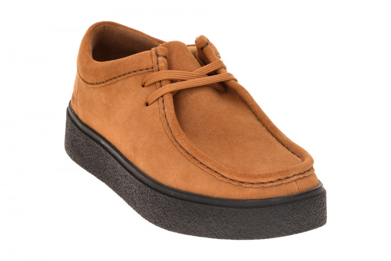Clarks Boxbee Walla Mokassin Schuhe braun 26328027