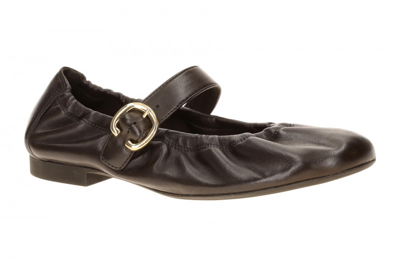 Paul Green Mary Jane Ballerina braun mocca Nappa 1253
