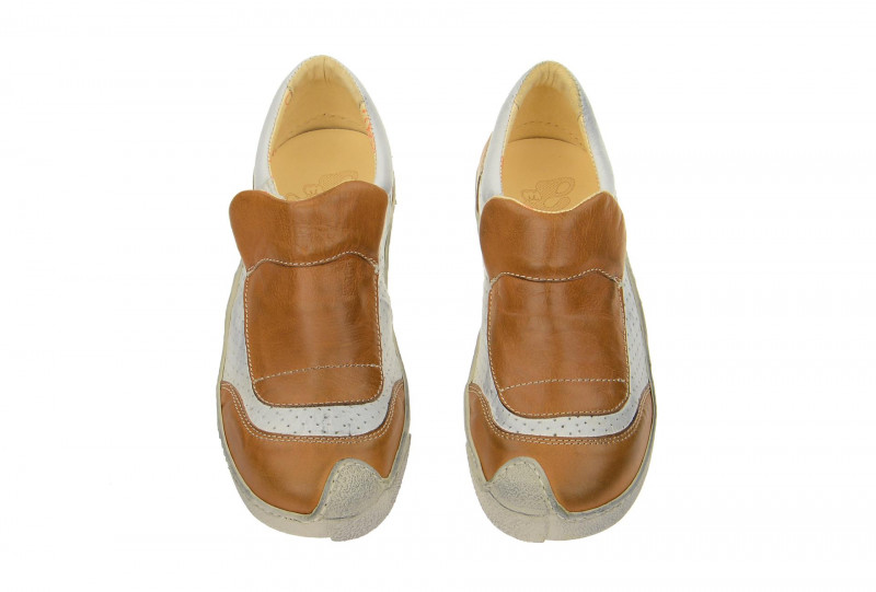 Eject Skat Schuhe braun weiß 16920