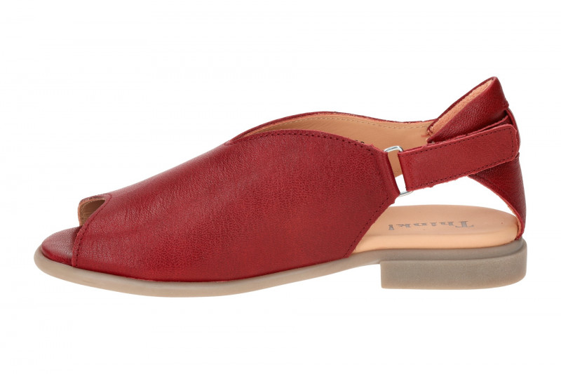 Think Kamaa Sandalette rot rosso Peeptoe 788