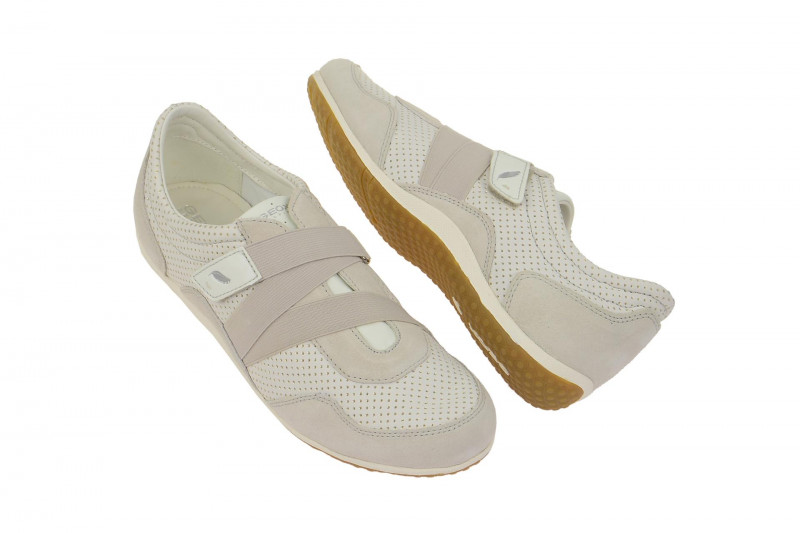 Geox Vega Slipper weiß grau - D6209A 02285 C1209