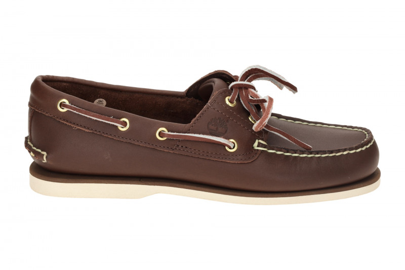 Timberland Classic Boat Schuhe dunkelbraun Bootsschuhe 174035