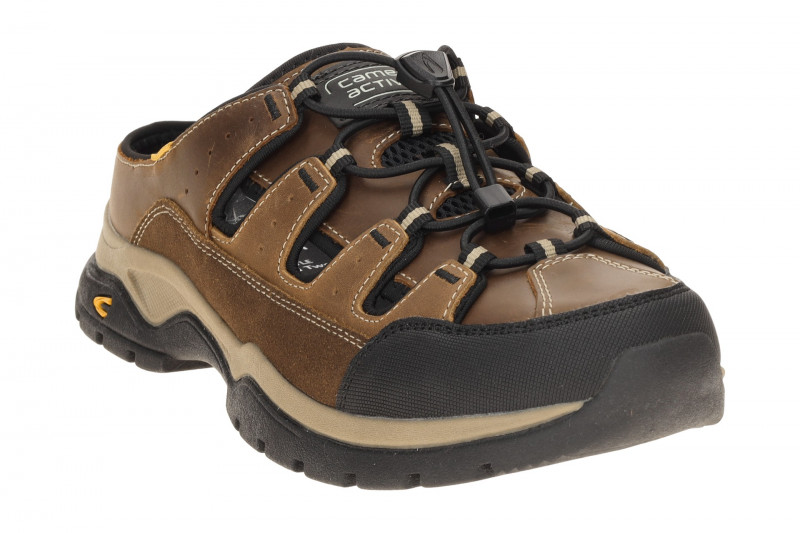 camel active Bud Two Pantoletten braun Clogs 57BTA09