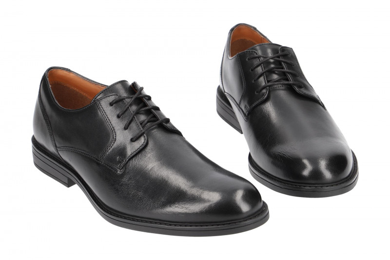 Clarks Business Schuhe Beckfield Walk schwarz