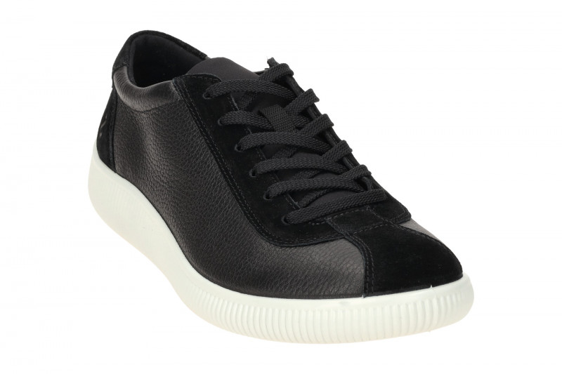 Ecco Soft Zero Schuhe schwarz Herren Sneakers 537754