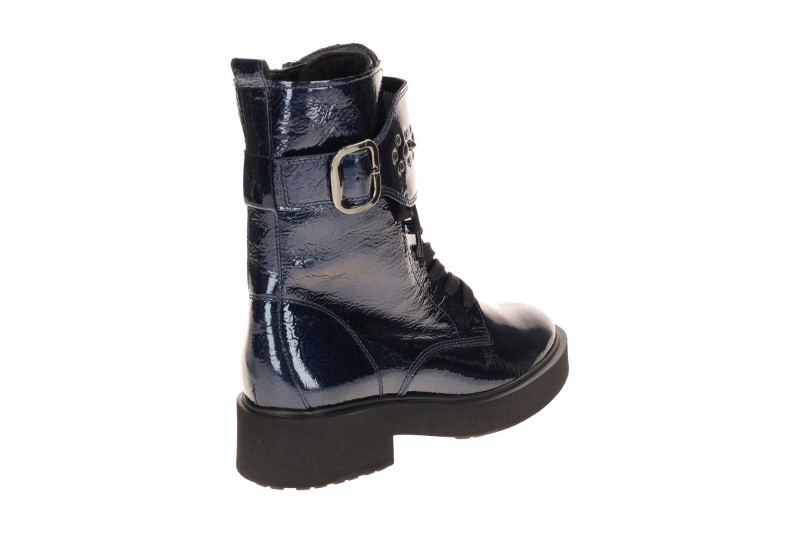 Gabor Fashion Plateau Stiefel blau Lack 71.781.96