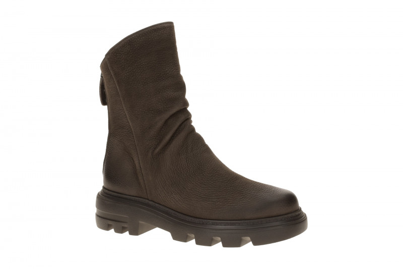 Paul Green Stiefelette braun mocca Nubuck 8253