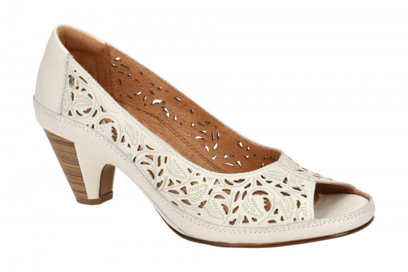 Pikolinos Java Peep-Toe Pumps weiß W5A-5912