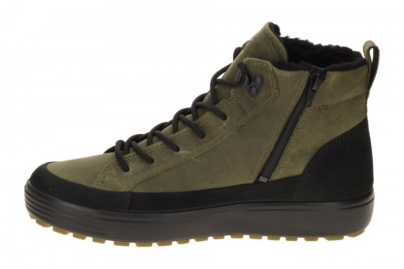 Ecco Soft 7 Tred Stiefel grün tarmac GORE-TEX Winter Boots 450444
