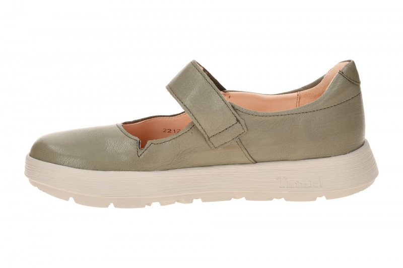 Think Comoda Mary-Jane Schuhe grün taiga 1266