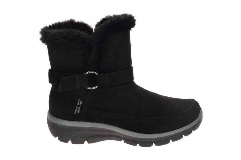 Skechers Easy Going Stiefel schwarz Schlupf Boots