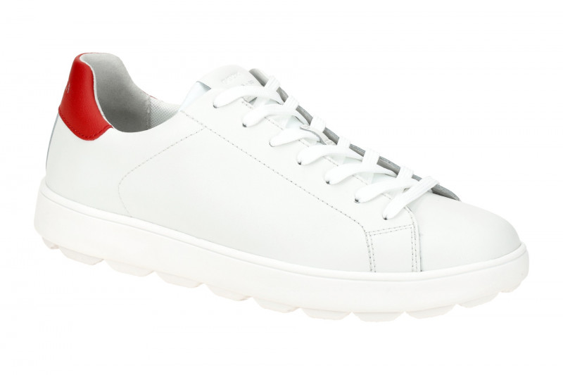 Geox Spherica Sneaker Schuhe weiß rot U45GPA