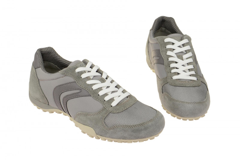 Geox Snake Schuhe ice grau U7207C
