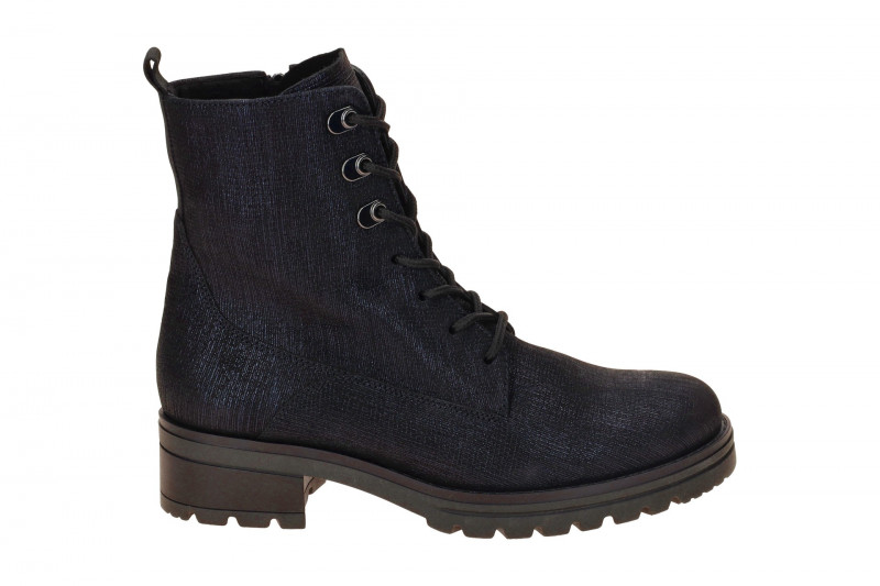 Gabor Comfort Stiefelette blau schwarz Schimmer 72.786.86