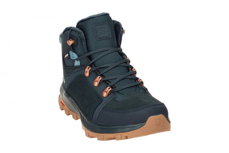 Salomon Outchill Thinsulate Stiefel blau Waterproof Damen 473773