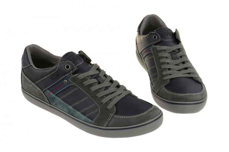 Geox Box Schuhe blau grau