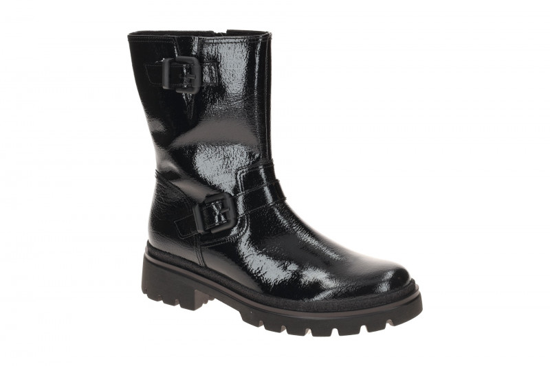Gabor Fashion Stiefel schwarz Lack 72.742.87