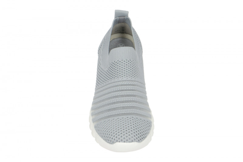 Bernie Mev Wylie Schuhe Slipper hellgrau vegan