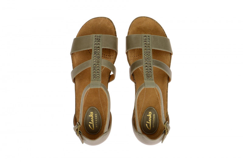 Clarks Sandalen Autumn Fresh grün