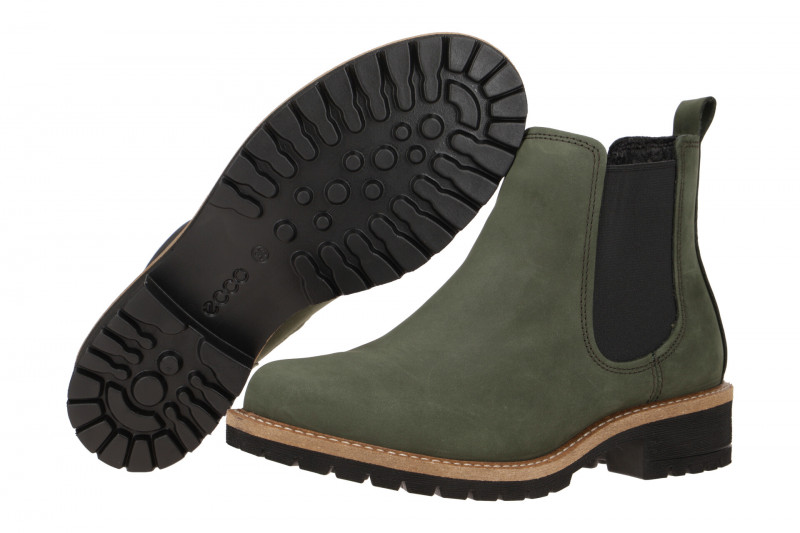 ecco Elaine Chelsea-Boots Stiefelette grün