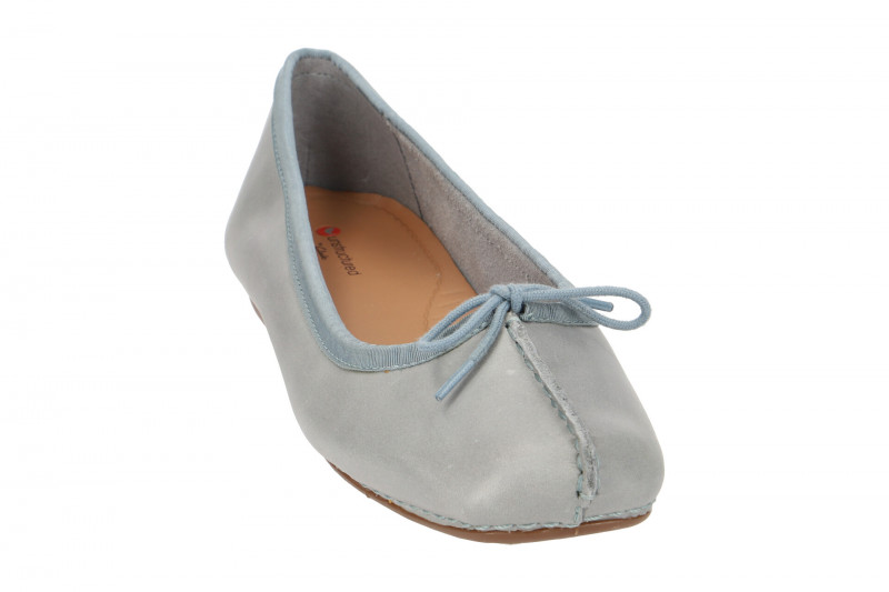 Clarks Freckle Ice Ballerinas blau grau