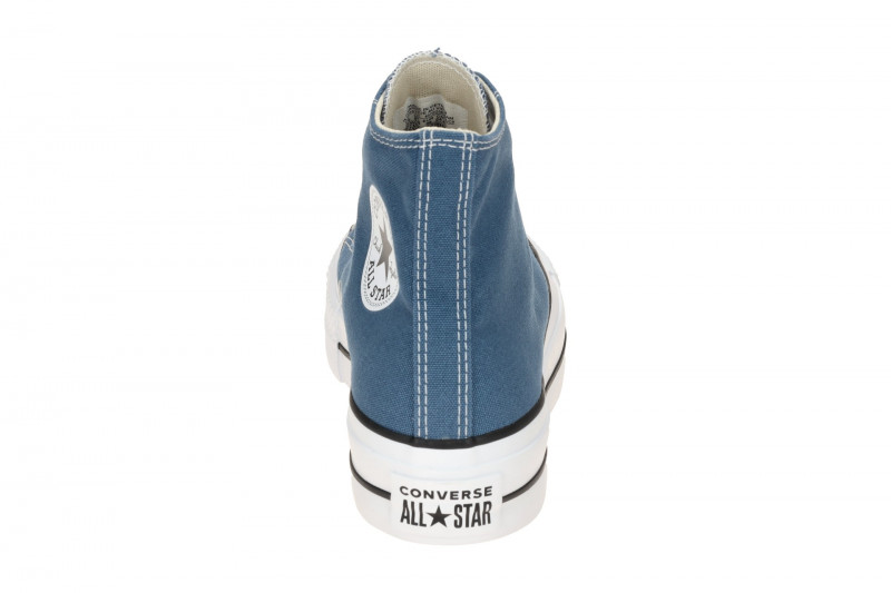 Converse Schuhe Chuck Taylor All Star Plateau blau Lift Hi