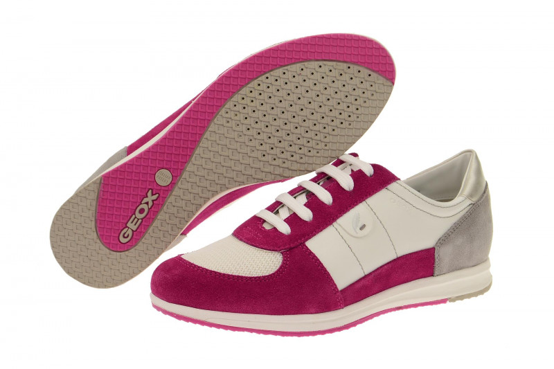 Geox Avery Schuhe pink weiß - D52H5B