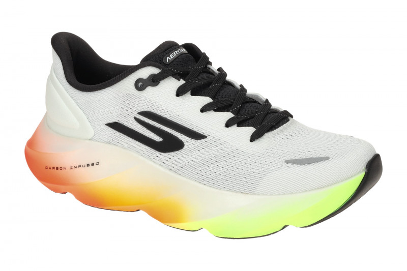 Skechers SKX Aero Burst Schuhe weiß multi Running Herren 246210