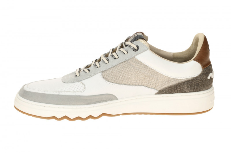 Floris van Bommel De Kupster Schuhe weiß grau Sneaker 10143