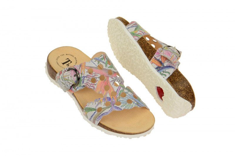 Think Mizzi Pantolette weiß Effekt Hippie 0-80362-97