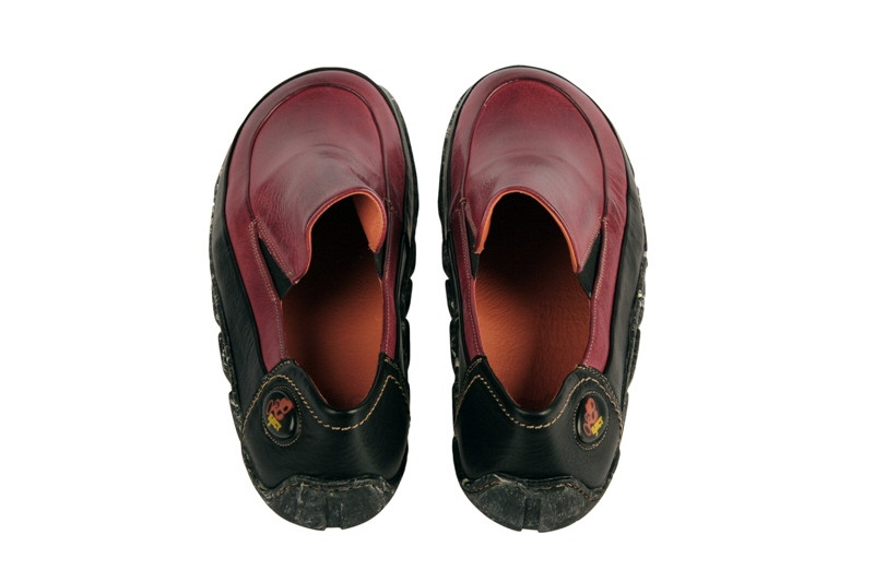 Eject Flight Schuhe in schwarz rot Herren 12993
