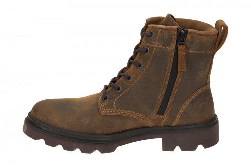 Ecco Grainer Winter Damen Stiefel braun camel 214723