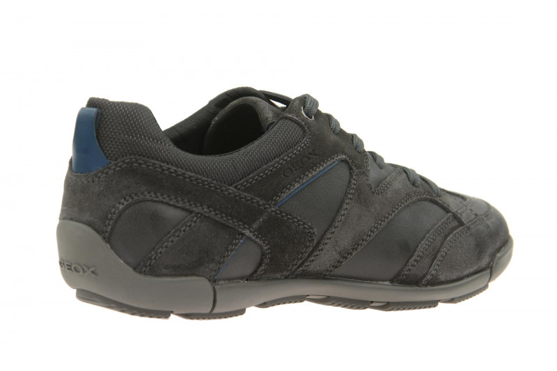 Geox Cart Schuhe grau antracite U34S4T