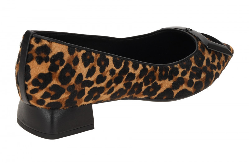 Högl Leo Schuhe Pumps braun gefleckt Leo-Look